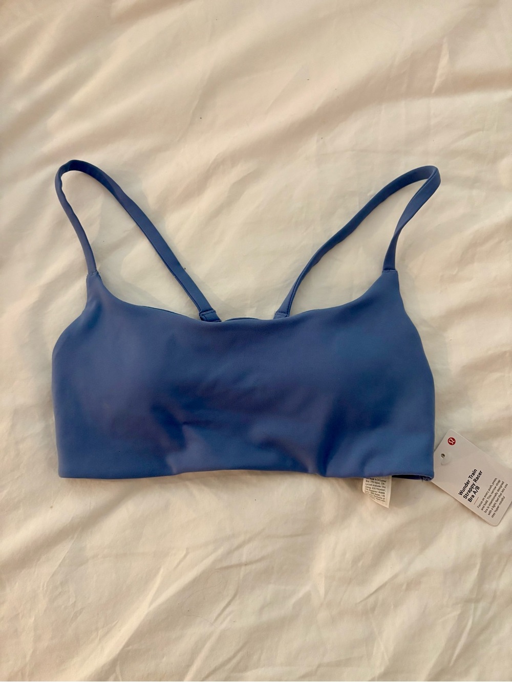 NWT Lululemon Wunder Train Strappy Racer Bra A/B